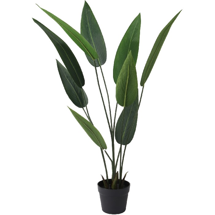 home-decor/artificial-plants-flowers/strelitzia-tree-with-9-artificial-leaves-110cm-in-black-pp-pot