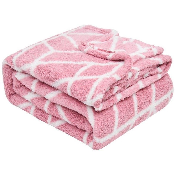 home-textiles/blankets-throws/teddy-throw-ely-geo-200cm-x-240cm-blush-pink