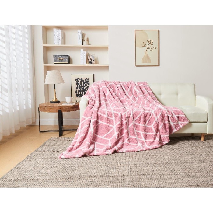 home-textiles/blankets-throws/teddy-throw-ely-geo-200cm-x-240cm-blush-pink