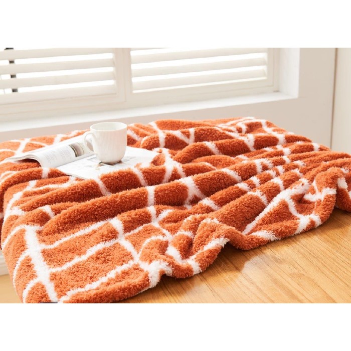 home-textiles/blankets-throws/teddy-throw-ely-geo-200cm-x-240cm-rust