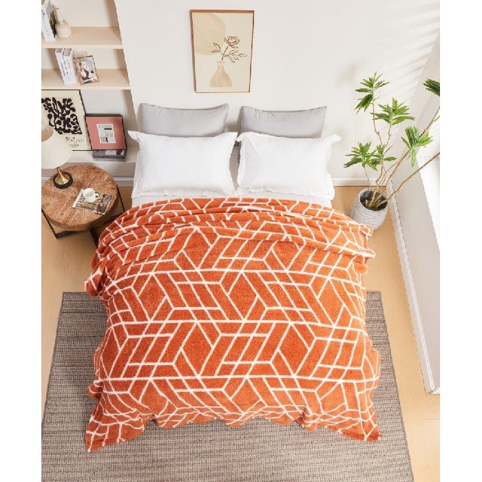 home-textiles/blankets-throws/teddy-throw-ely-geo-200cm-x-240cm-rust