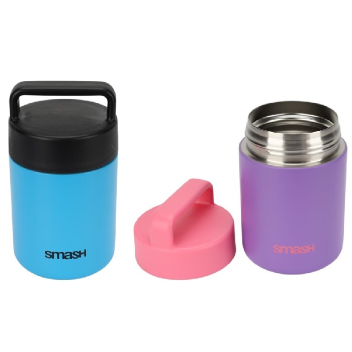 kitchenware/picnicware/smash-food-flask-up-to-6-hours-hot-400ml-2-assorted