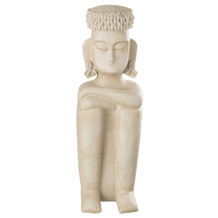 home-decor/decorative-ornaments/statue-sit-ethnic-stoneresin-beige-large