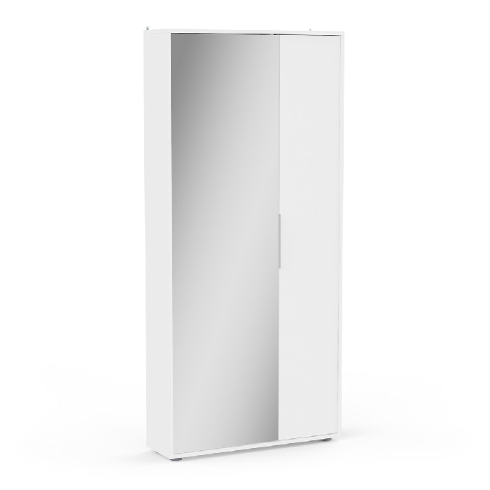 household-goods/shoe-racks-cabinets/ebony-double-shoe-cabinet-–-2-doors-1-mirror-finished-in-white
