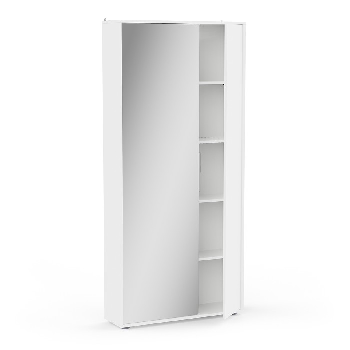 household-goods/shoe-racks-cabinets/ebony-double-shoe-cabinet-–-2-doors-1-mirror-finished-in-white