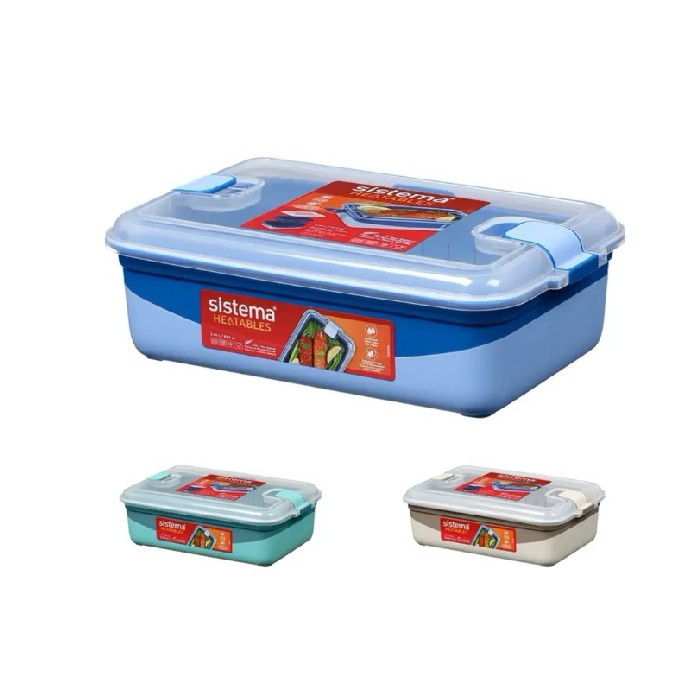 kitchenware/food-storage/sistema-microwave-steamer-rectangular-245l-2-assorted-colours