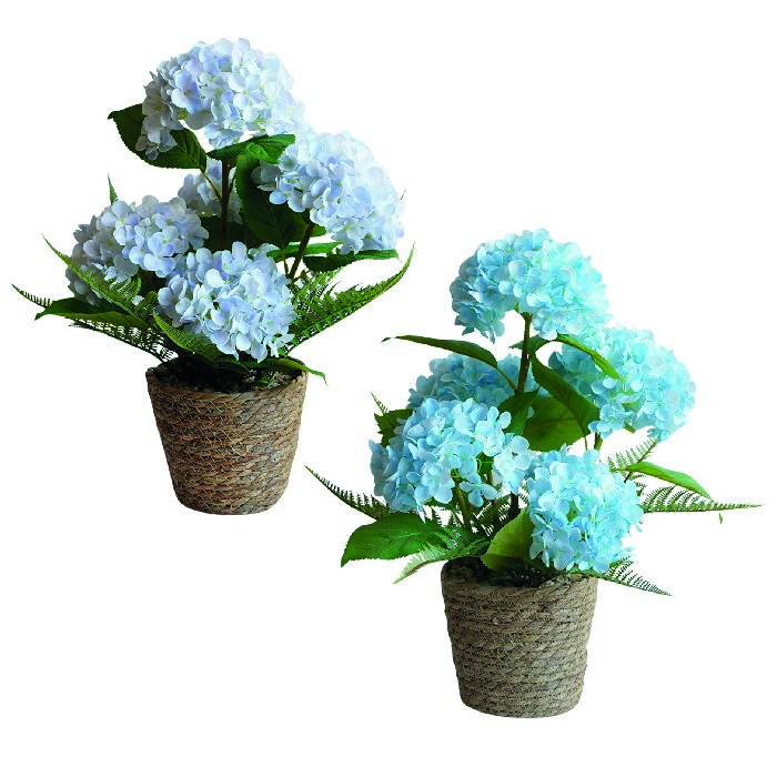 home-decor/artificial-plants-flowers/hydrangea-basket-50cm-2-assorted
