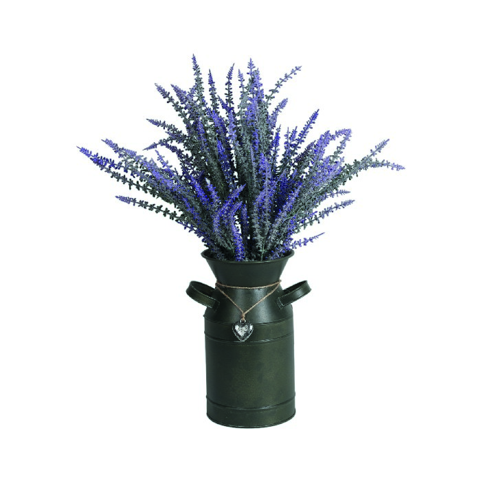 home-decor/artificial-plants-flowers/lavender-metal-churn-pot-44cm