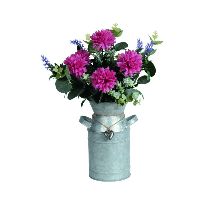 home-decor/artificial-plants-flowers/pink-dahlias-metal-churn-43cm