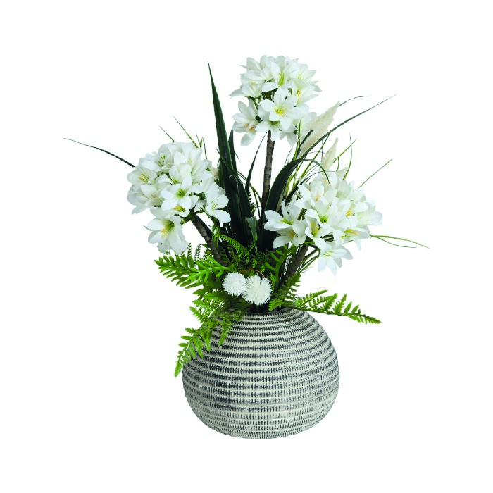 home-decor/artificial-plants-flowers/floral-pot-49cm-white