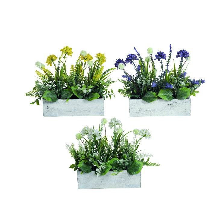 home-decor/artificial-plants-flowers/floral-wooden-tray-26cm-3-assorted