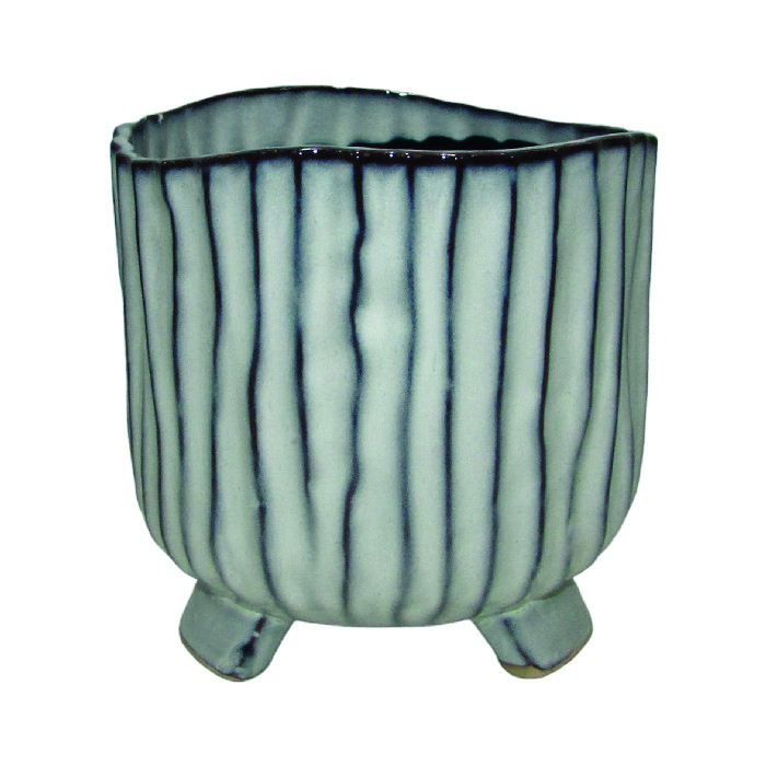 home-decor/indoor-pots-plant-stands/monochrome-stripe-planter-17cm