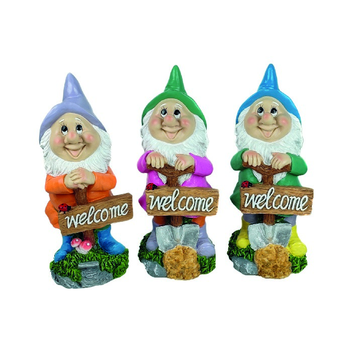 home-decor/decorative-ornaments/garden-gnome-28cm-3-assorted