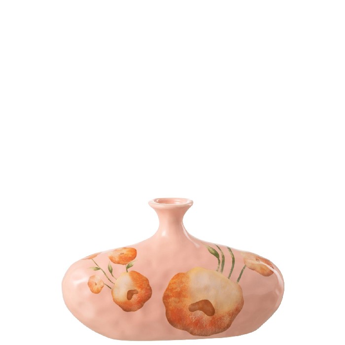 home-decor/vases/vase-flower-bottle-wide-ceramic-salmonorange