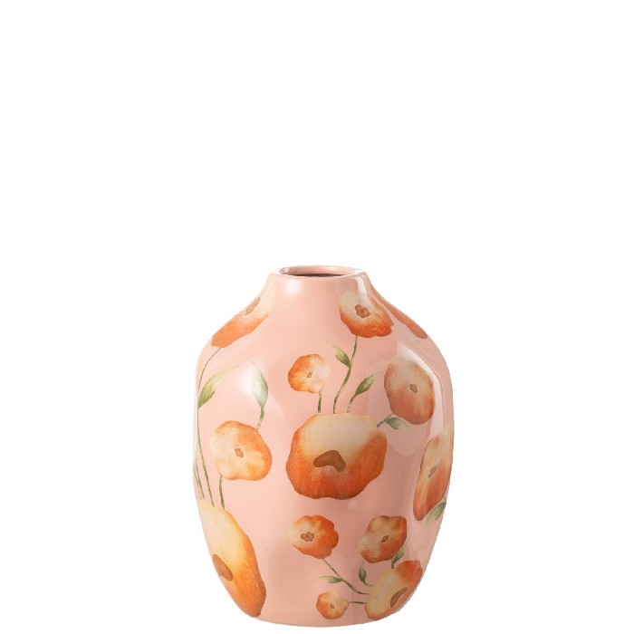 home-decor/vases/vase-flower-ceramic-salmonorange