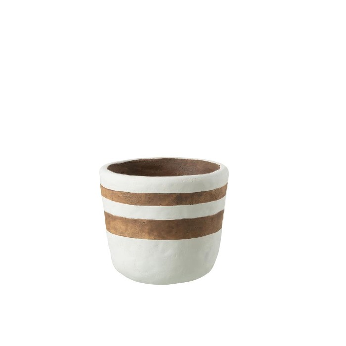 home-decor/indoor-pots-plant-stands/flowerpot-kenia-ceramic-whitebrown-medium