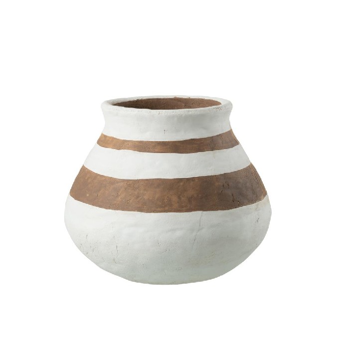 home-decor/vases/flowerpot-kenia-ceramic-whitebrown-large