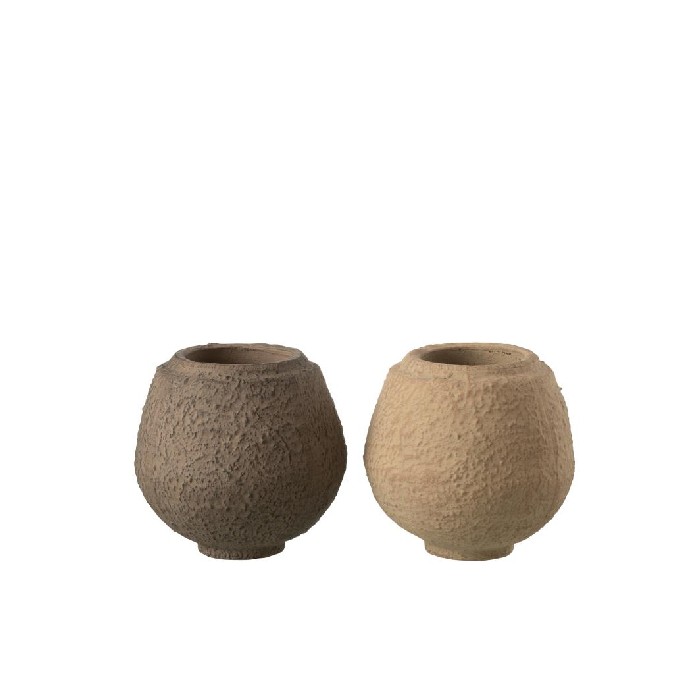 home-decor/indoor-pots-plant-stands/flowerpot-ceramic-taupebrown-small-assortment-of-2