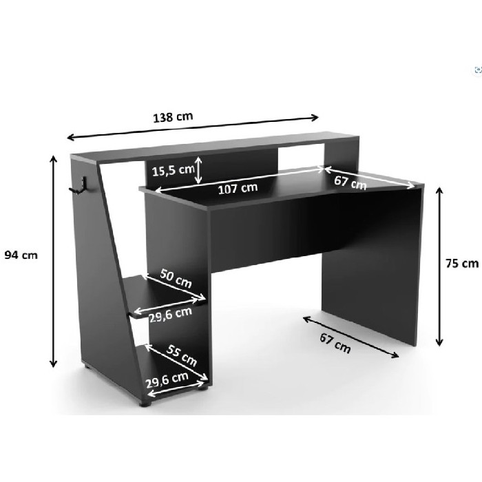 office/office-desks/access-gamer-desk-w138cm-greyblack