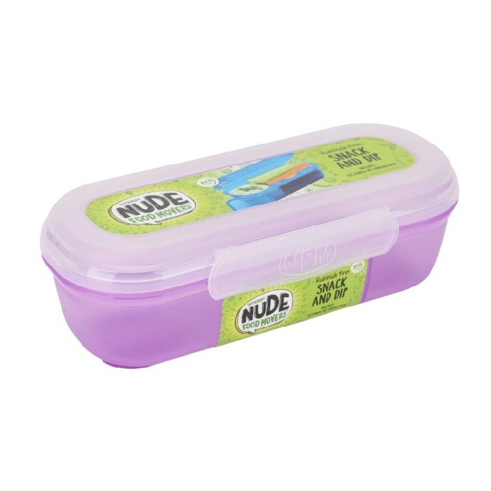 kitchenware/picnicware/smash-snack-and-dip-container-with-dip-compartment-purple