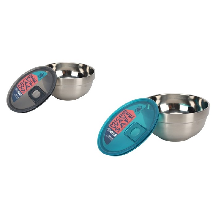 kitchenware/picnicware/smash-double-wall-stainless-steel-bowl-600ml-2-assorted