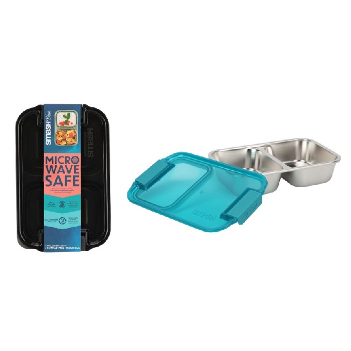 kitchenware/picnicware/smash-snackbox-2-compartments-410ml-2-assorted