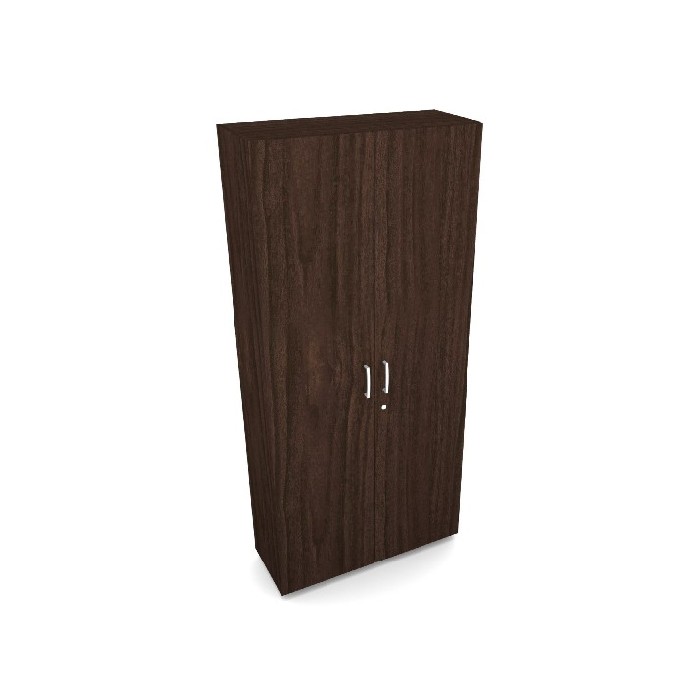 office/bookcases-cabinets/promo-tall-cabinet-–-2-full-doors-–-w90cm-x-d35cm-x-h194cm-–-dark-walnut