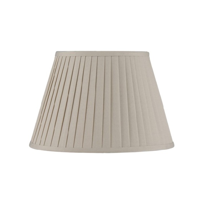 lighting/shades/pacific-lifestyle-25cm-taupe-poly-cotton-knife-pleat-shade