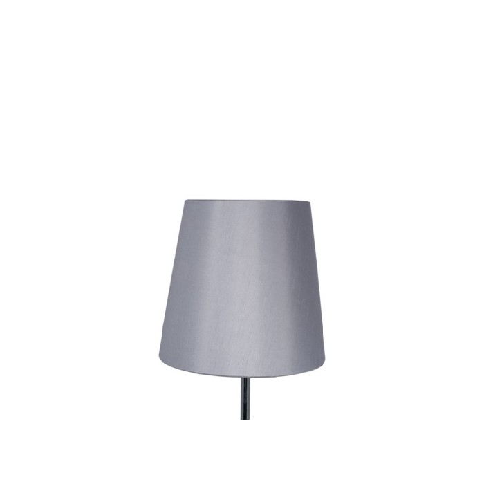 lighting/shades/45cm-steel-grey-oval-polysilk-tapered-shade