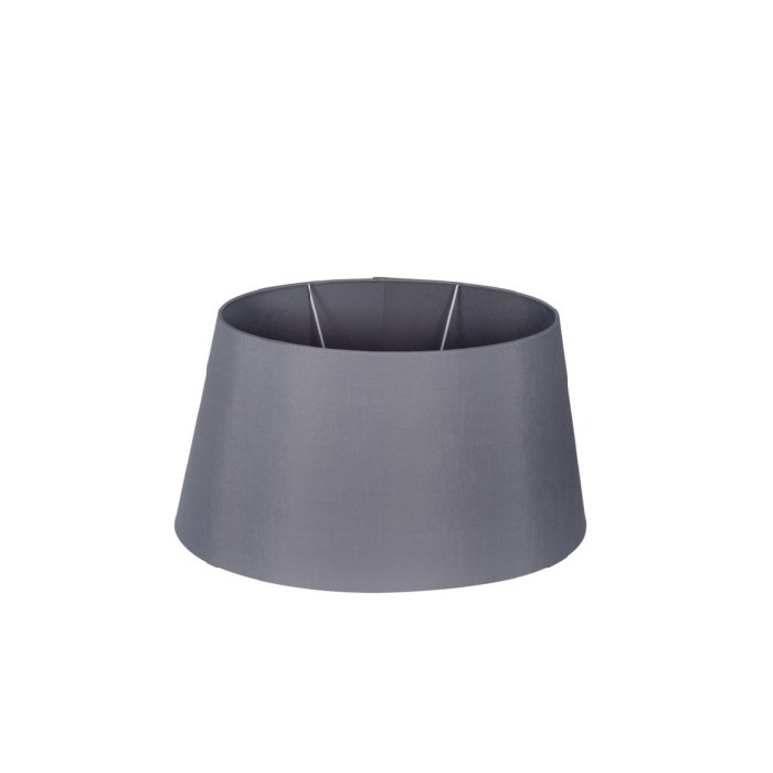 lighting/shades/50cm-steel-grey-oval-polysilk-tapered-shade