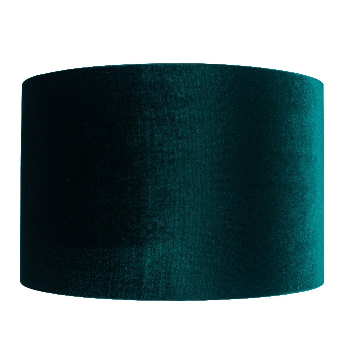 lighting/shades/pacific-bow-35cm-forest-green-velvet-cylinder-lampshade