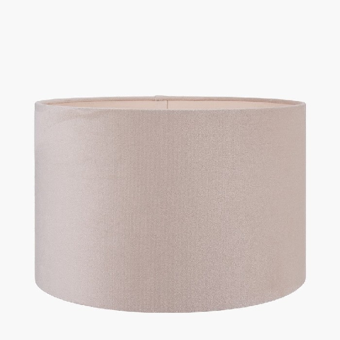 lighting/shades/pacific-rene-40cm-greige-velvet-cylinder-lampshade