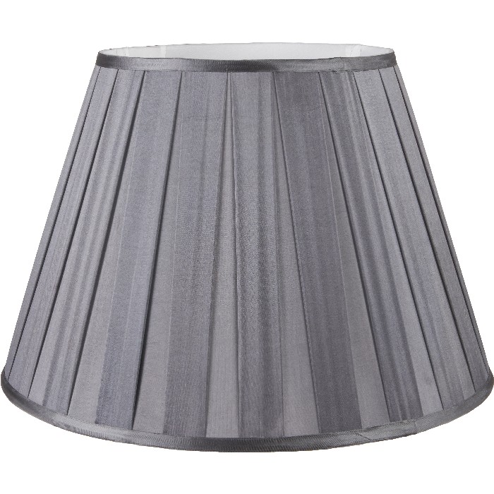 lighting/shades/maya-45cm-steel-grey-silk-box-pleat-shade