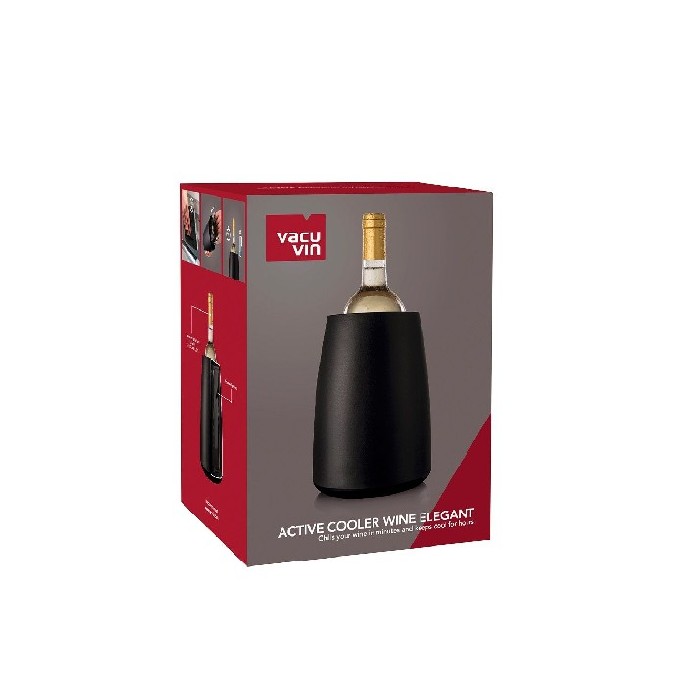 tableware/ice-buckets-bottle-coolers/vacu-vin-active-cooler-wine-elegant-black