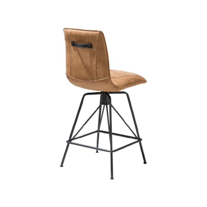 dining/dining-stools/xooon-bar-chair-mac-rocky-cognac-microfiber-with-leather-handle