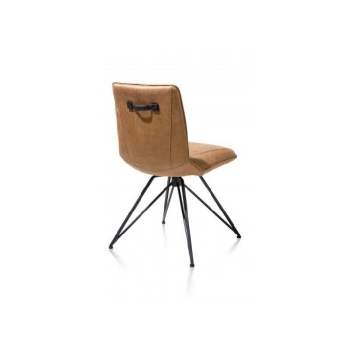 dining/dining-chairs/xooon-chair-mac-rocky-cognac-microfiber-with-leather-handle