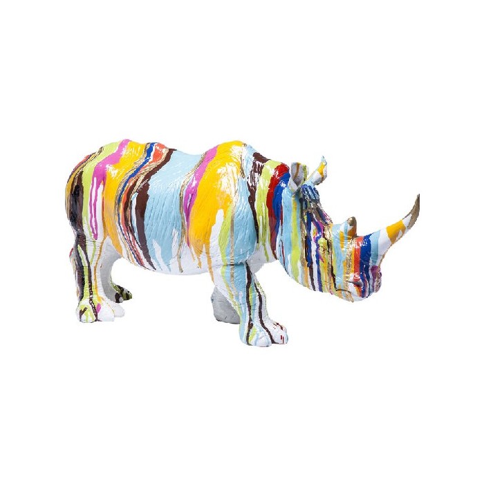 home-decor/decorative-ornaments/kare-deco-figurine-rhino-colore-26cm
