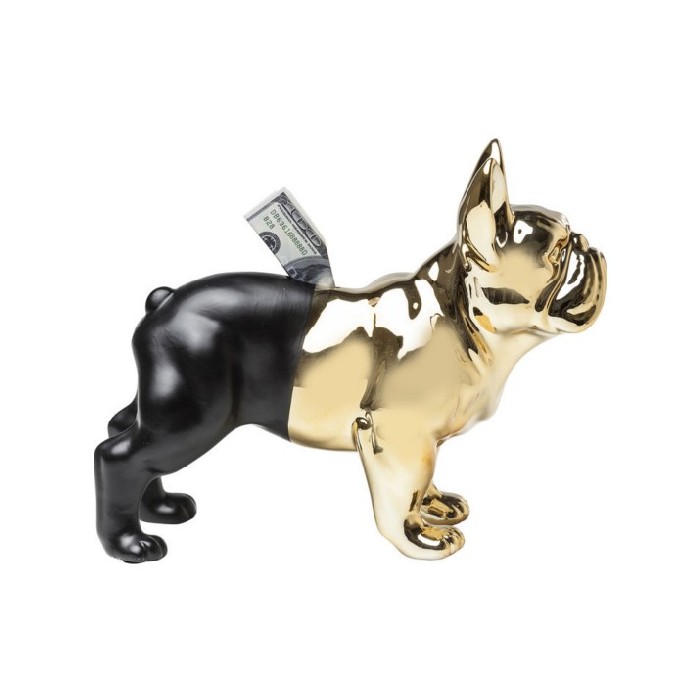 home-decor/decorative-ornaments/kare-money-box-bulldog-gold-black