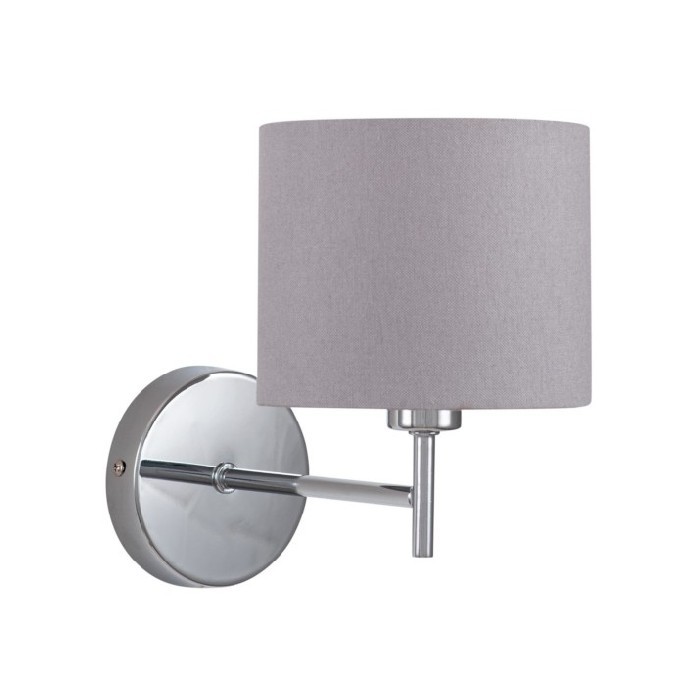 lighting/wall-lamps/silver-metal-straight-arm-wall-light