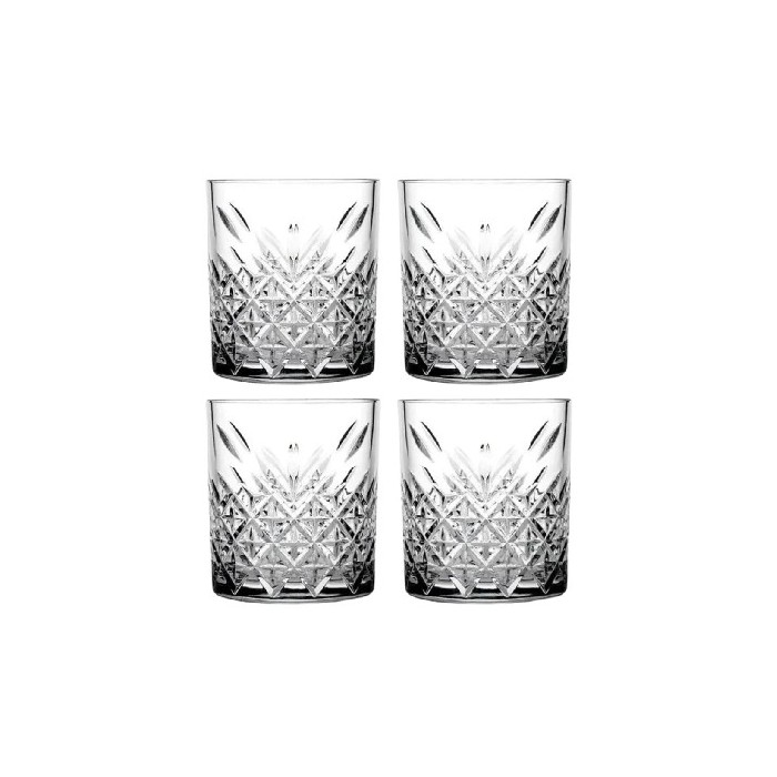 tableware/glassware/pasabahce-timeless-low-tumbler-345ml-x4-pcs