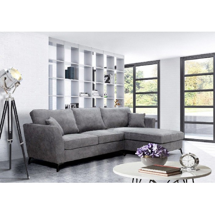 sofas/fabric-sofas/bonita-corner-sofa-with-right-facing-chaise-upholstered-in-scala-92nw-grey-fabric-and-black-legs