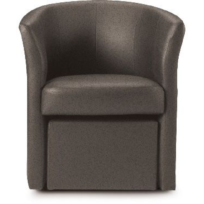 sofas/fabric-sofas/djerba-armchair-pouf-set-upholstered-in-fabric-soro-28-brown