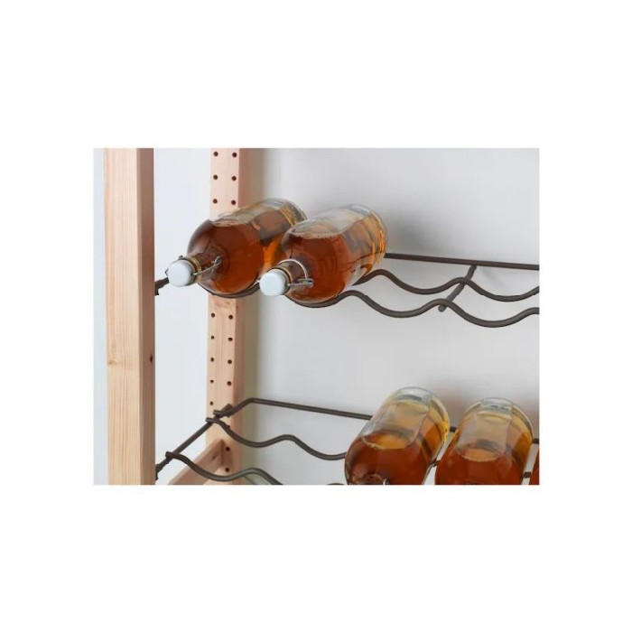 kitchenware/racks-holders-trollies/ikea-ivar-bottle-rack-grey-83cm-x-30cm