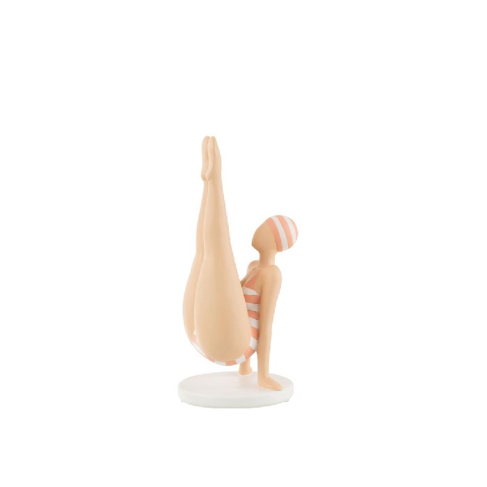 home-decor/decorative-ornaments/woman-yoga-on-hands-polyresin-orange