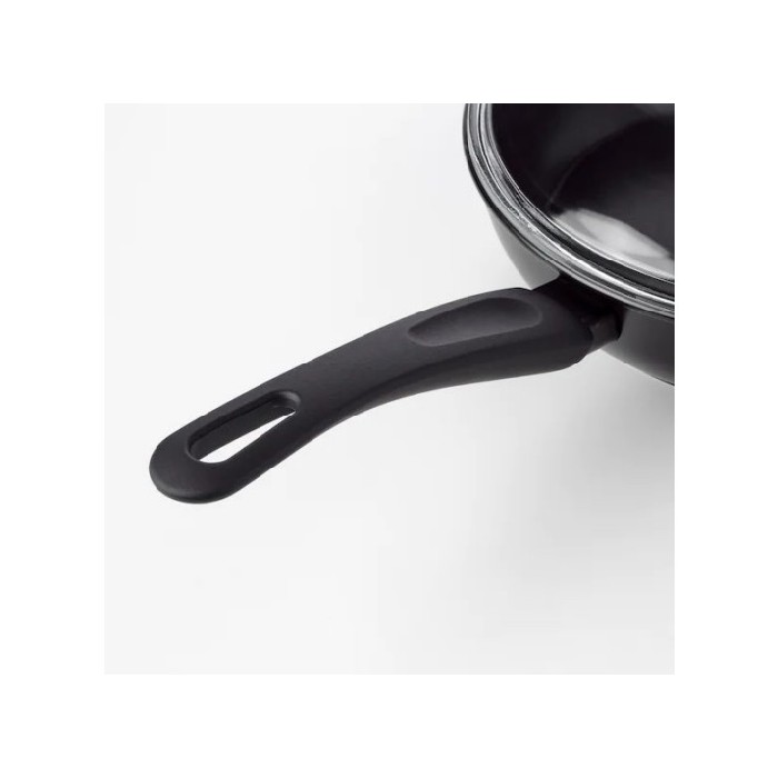 kitchenware/pots-lids-pans/ikea-hemlagad-sauté-pan-with-lid-black-26-cm