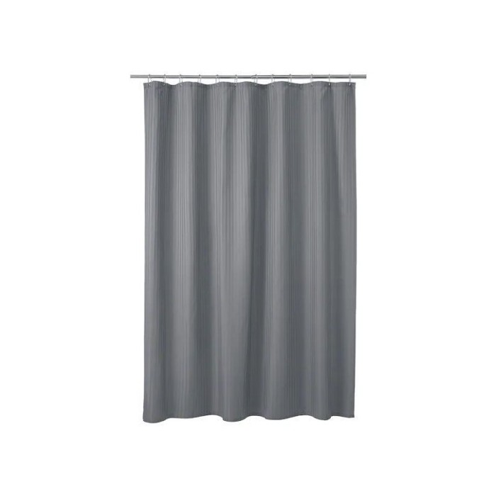 home-textiles/curtains-blinds/ikea-tolfsen-shower-curtain-dark-gray-satin-stripes-180x200-cm