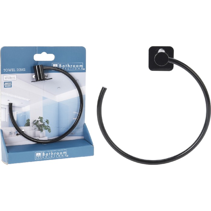 bathrooms/towel-rails-hooks/wall-towel-ring-18cm-black