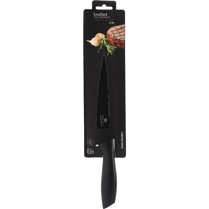kitchenware/utensils/promo-excellent-houseware-chef-knife-steel-32cm-black-handle