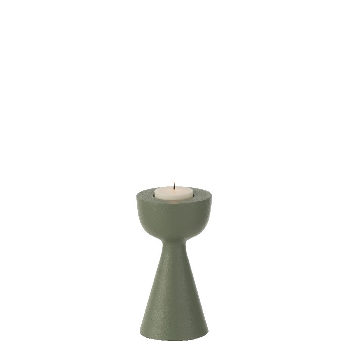 home-decor/candle-holders-lanterns/candle-hold-cone-aluminium-green-small