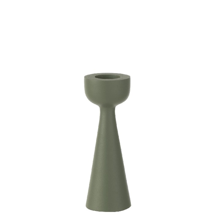home-decor/candle-holders-lanterns/candle-hold-cone-aluminium-green-large